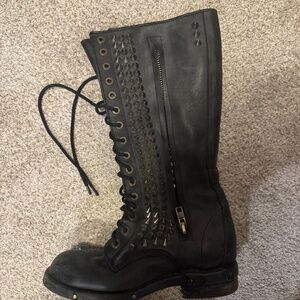 JEFFREY CAMPBELL X FREE PEOPLE SEATTLE LOVE BOOTS